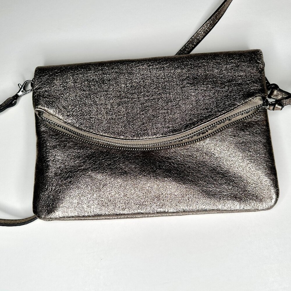 Metallic Gold Clutch/Shoulder Bag